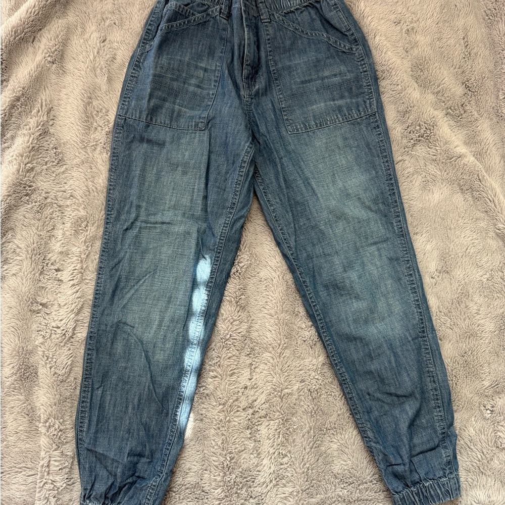 Polo Ralph Lauren Girls Chambray Jogger Pants – Size 12, NWOT